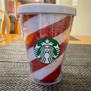 2016 12oz Starbucks Candy Cane Stripe Tumbler Cup
